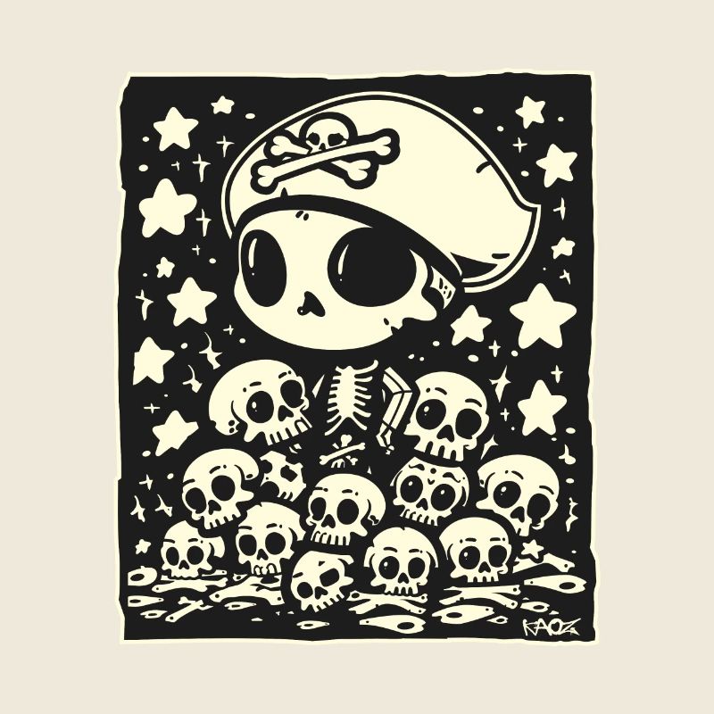 Chibi Pirate Skull
