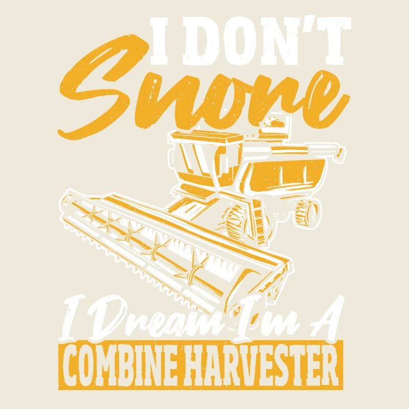Moissonneuse-batteuse Harvest Harvest Moissonneuse-batteuse Driver Shirt