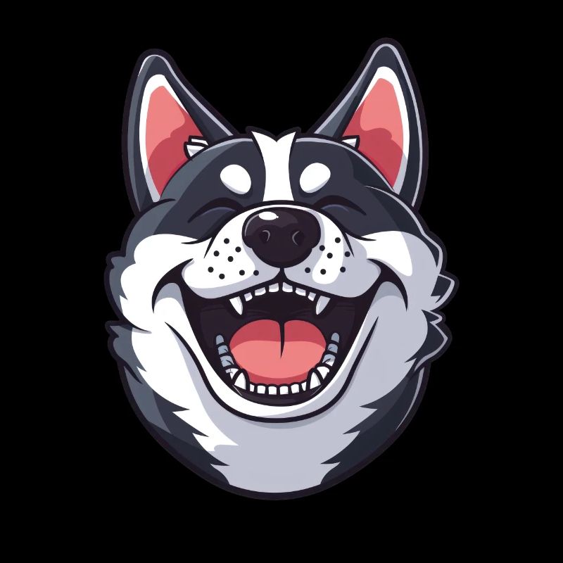 American Akita Geschenk | Cartoon Artwork