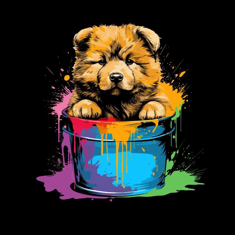Chow Chow Hund Chinesische Hunderasse
