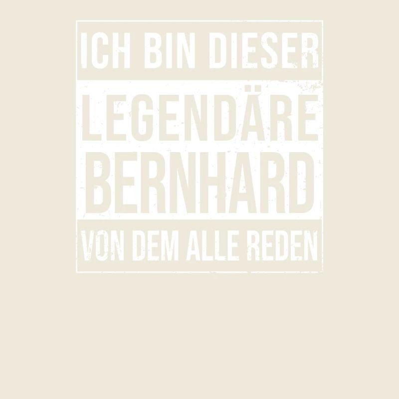 Je suis cette légende pour Bernhard