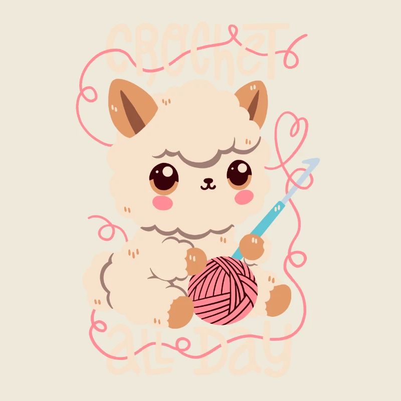 Crochet alpaca