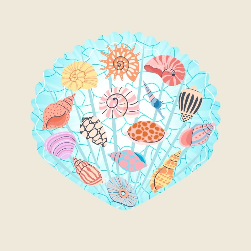 Tropical seashell