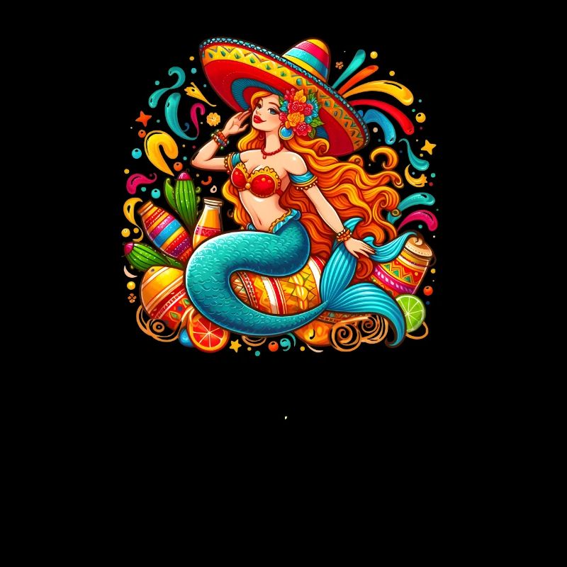 Jolie sirène Cinco de Mayo