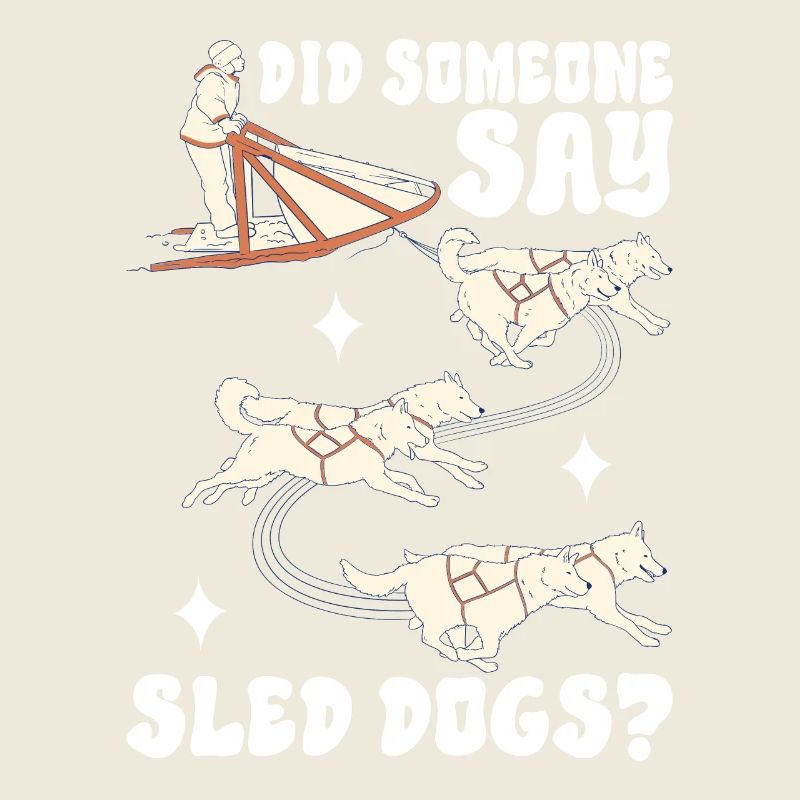 Sledding Sled dogs