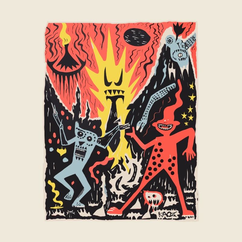 Funny as a party, demons in hell