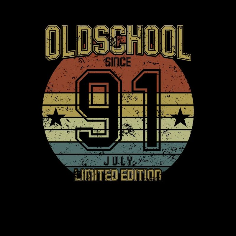 July 1991 - Geburtstag im Juli Oldschool