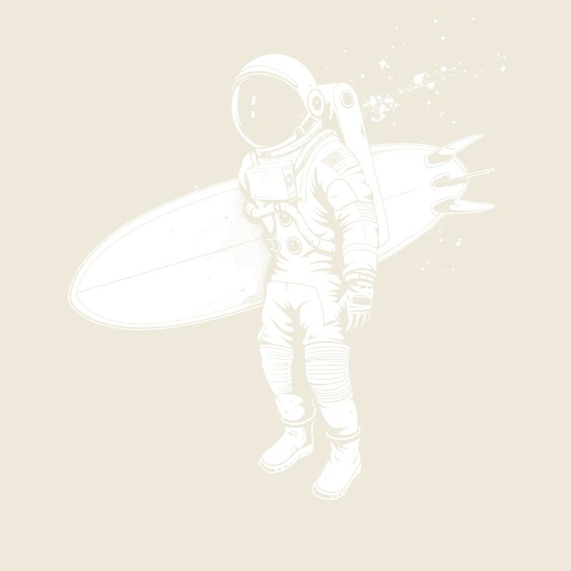 Surfing Astronaute Surfeur Cadeau
