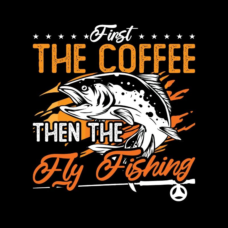 Pêche à la mouche d’abord Le café puis La chasse au poisson