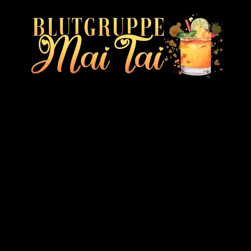 Blutgruppe Mai Tai Junggesellenabschied Barkeeper