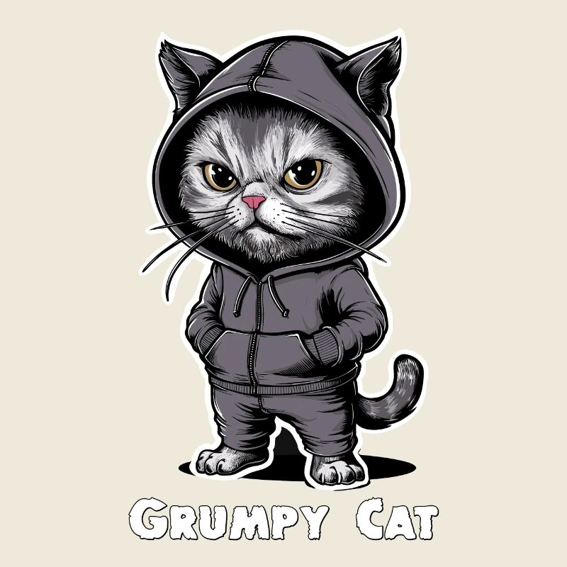 Ärgerliche Böse Katze