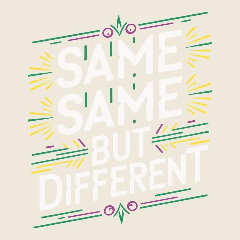 Same Same But different Thailand Traveller Rucksack