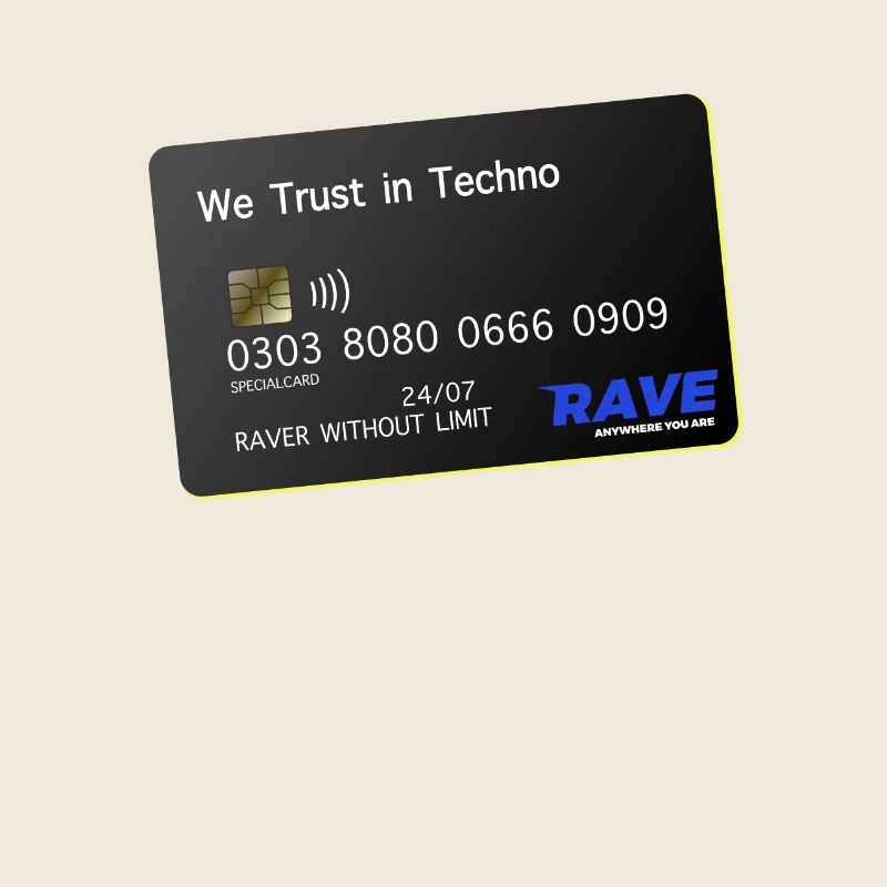 WE TRUST IN TECHNO WITHOUT LIMIT