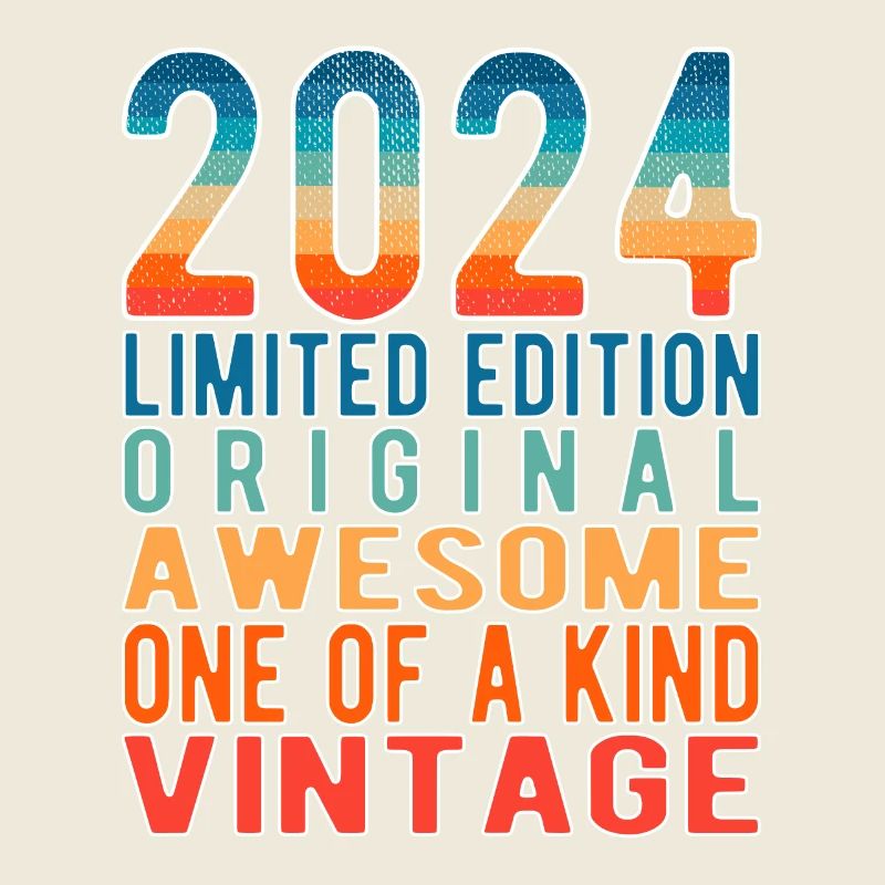 Edition limitée depuis 2024 Anniversaire Millésime 2024