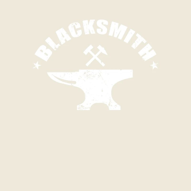 Blacksmith Amboss mit Hammer