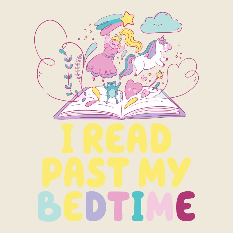I read unicorn after bedtime