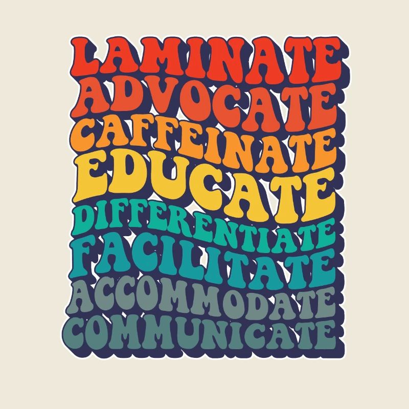 Enseignant SPED Laminate Collaborer Autisme
