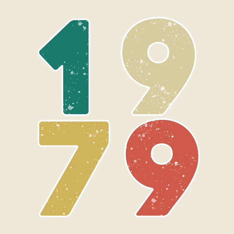 1979 - Born 1979 - Built in 1979