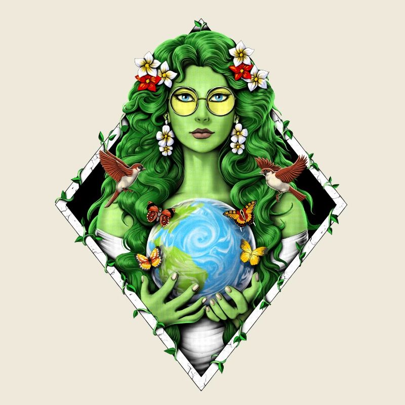 Gaia Mutter Erde Göttin