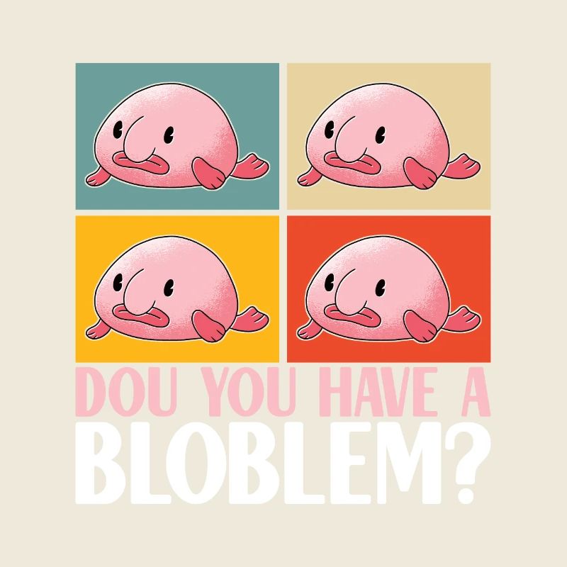 Poisson blob mignon poisson laid