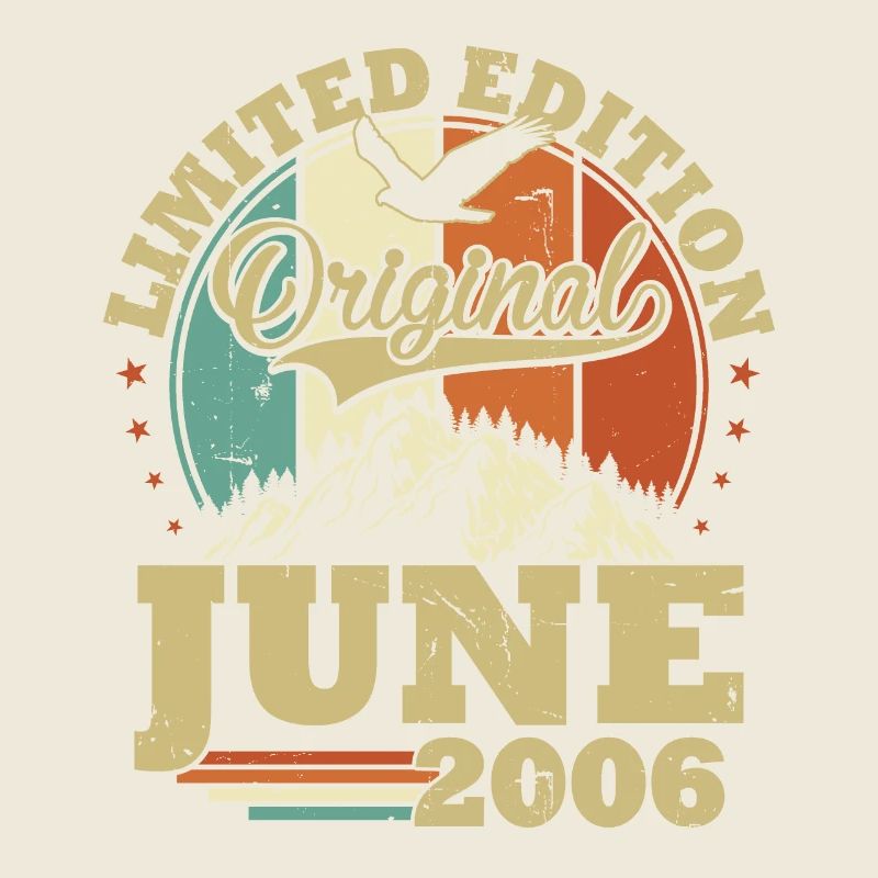 Original Juni 2006 Vintage Geburtstagsgeschenk