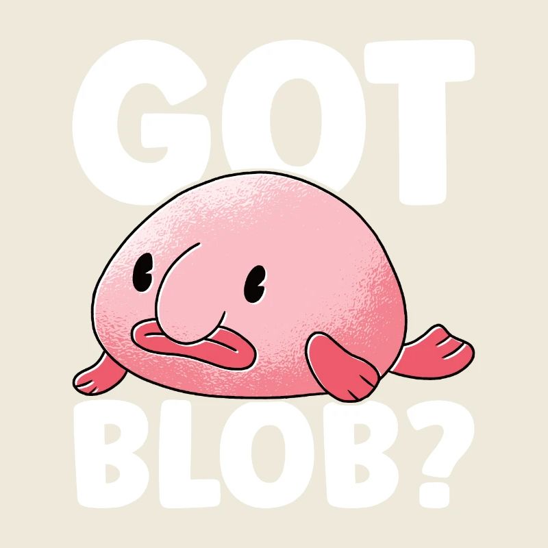 Cute Blob Fish Ugly Fish