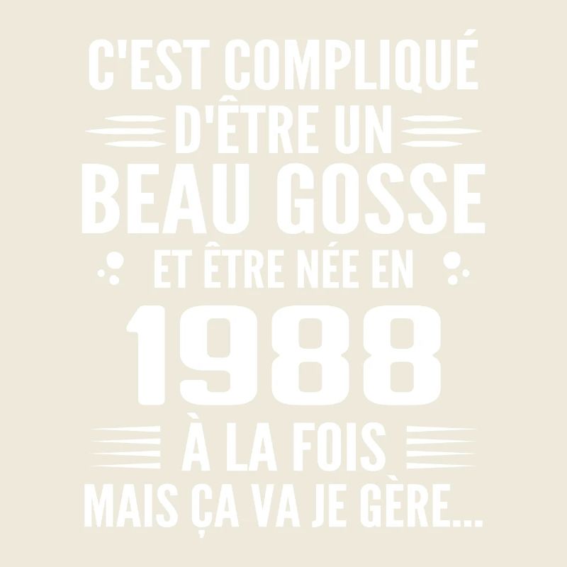 Forever Handsome 1988 Geburtstagsgeschenk 1988