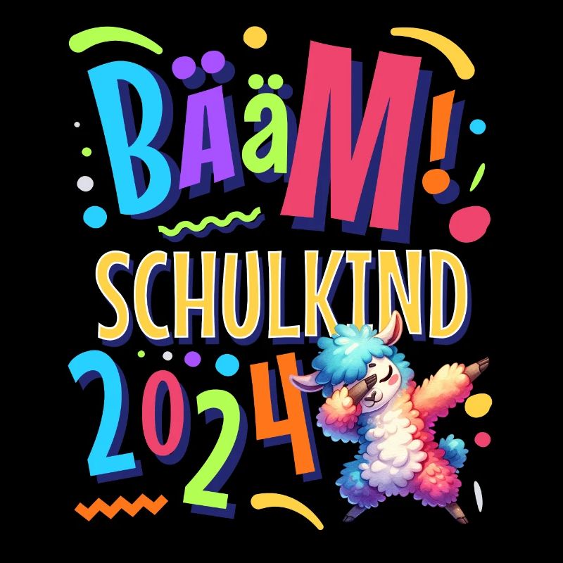 Bääm Schulkind 2024 Alpaka