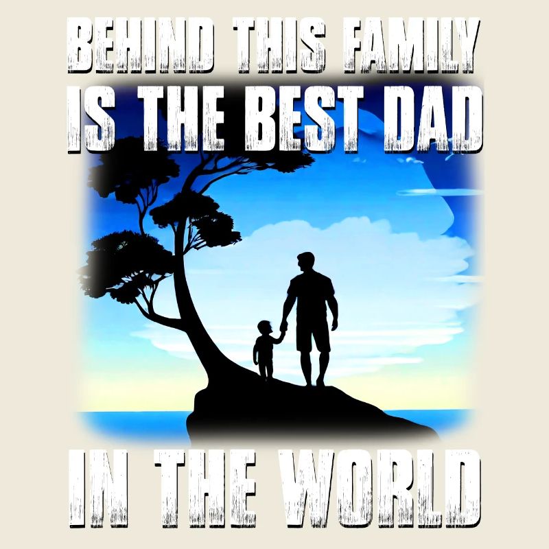 Hinter dieser Familie steht der beste Vater der Welt