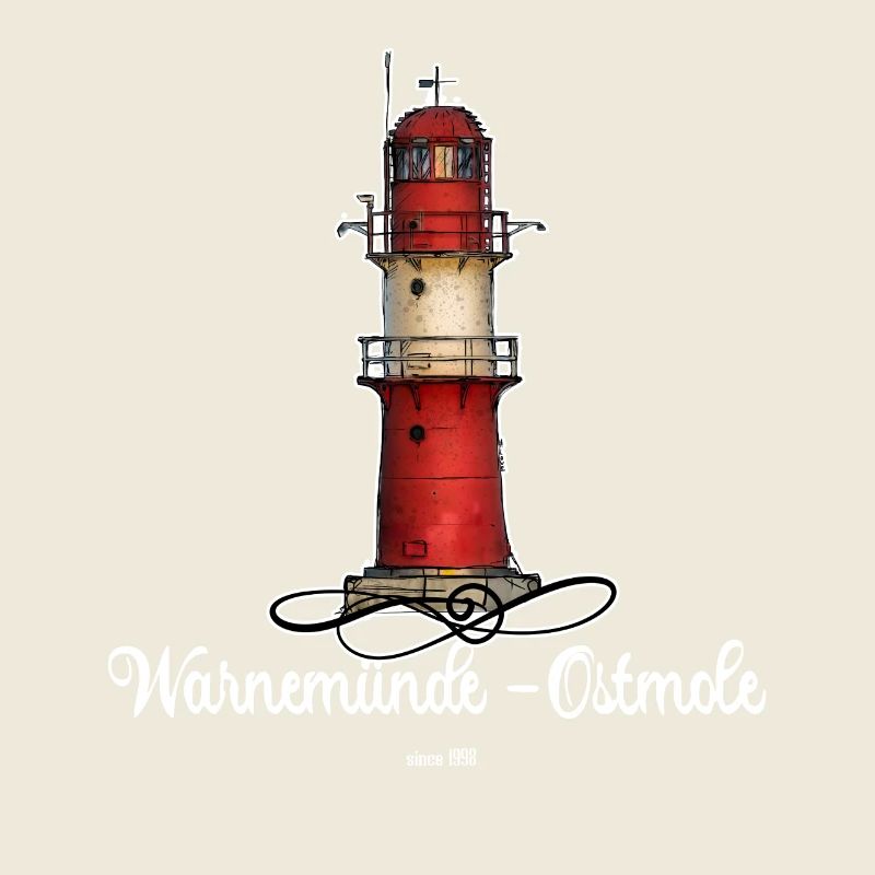 Phare de Warnemünde East Mole
