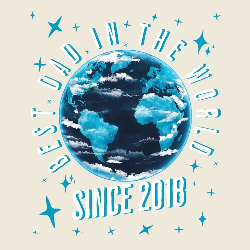 Bester Papa der Welt seit 2018 Vatertag