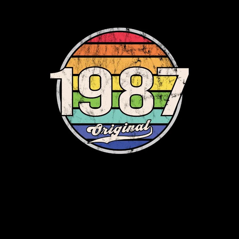 1987 Anniversaire Année Original