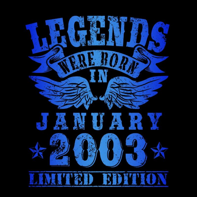 Legends est né en Janvier 2003 Anniversaire