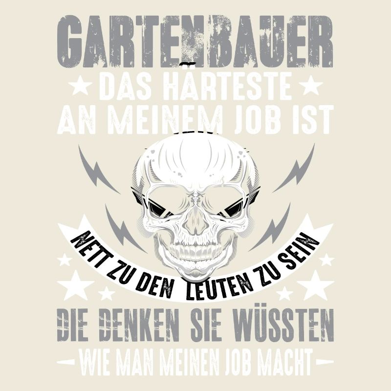 Gartenbau Gartenbauer Landschaftsbauer Spruch