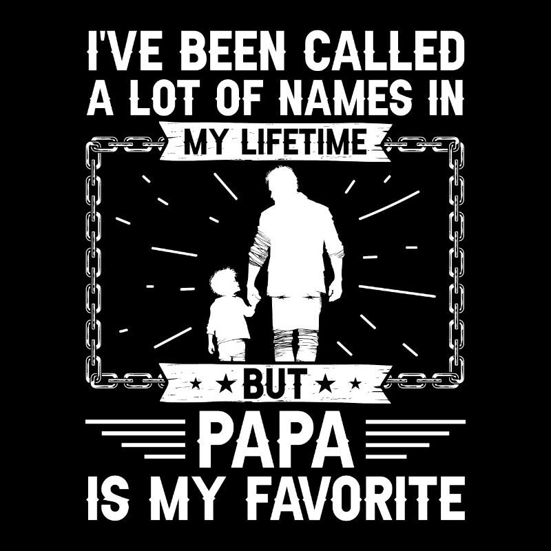 Idée de cadeau papa père fils appelé beaucoup de noms