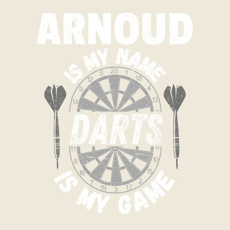 Conception de fléchettes robustes, look vintage et usé