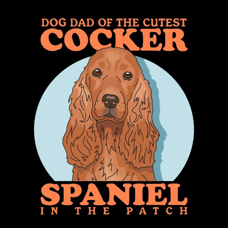 Cocker Spaniel Dad Cocker Spaniel Gift