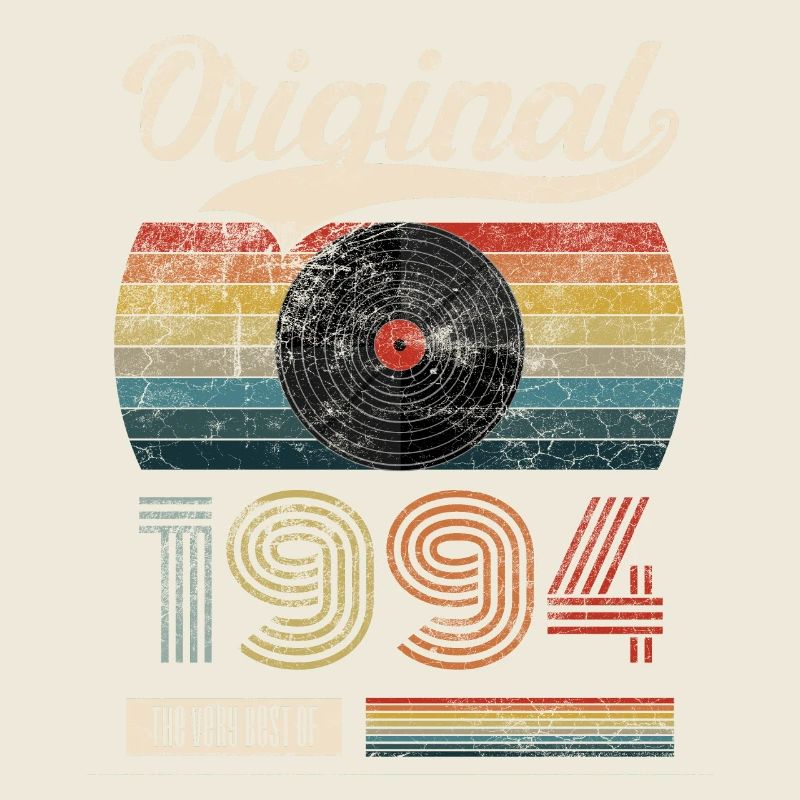 1994 Vintage Anniversaire cadeau Tee Style Rétro