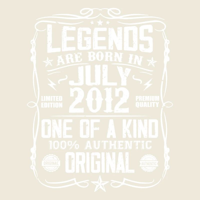 Born in July 2012 Birthday 2012 July 2012