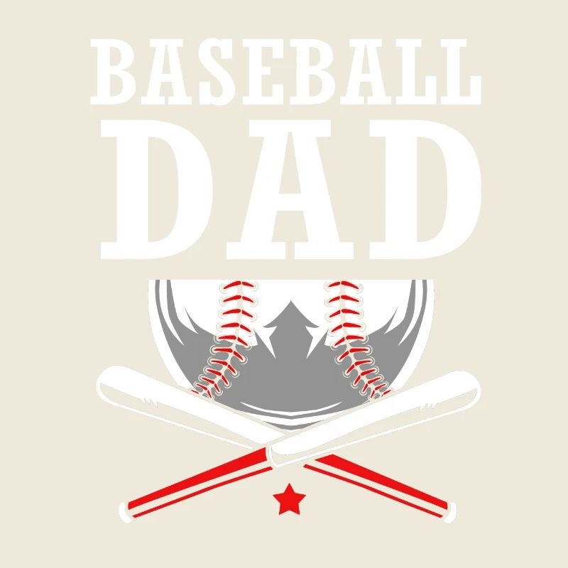 Baseball Father's Day Dad Dad