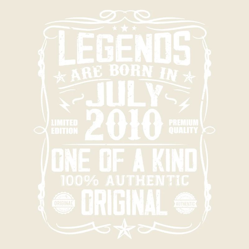 Born in July 2010 Birthday 2010 July 2010