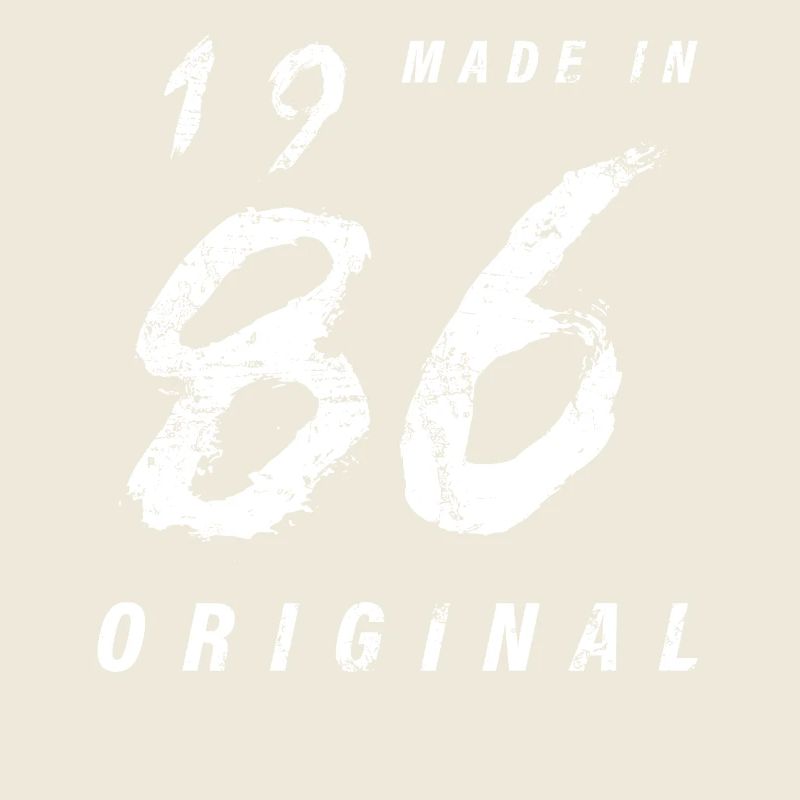 Made In 1986 Original Geburtstag Grunge Distressed