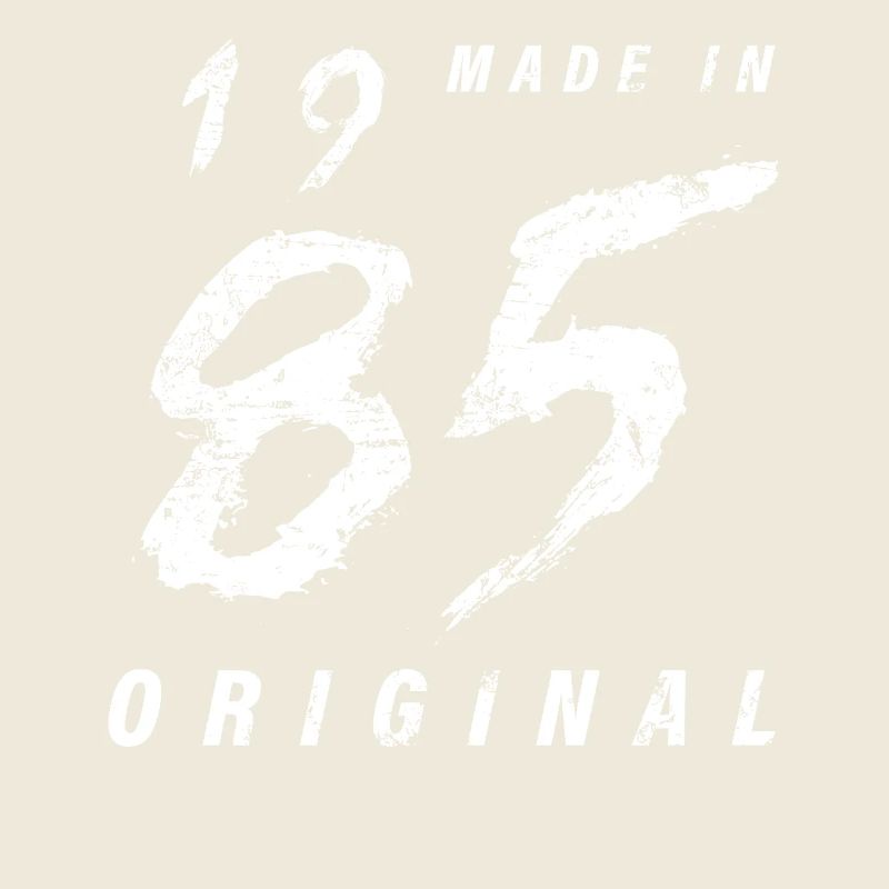 Made In 1985 Original Geburtstag Grunge Distressed