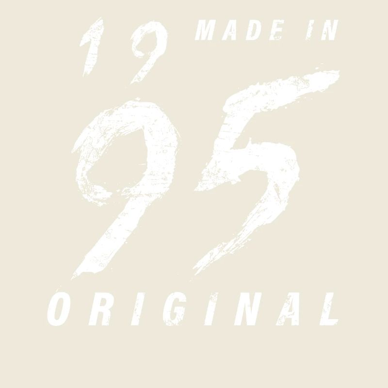 Made In 1995 Original Geburtstag Grunge Distressed