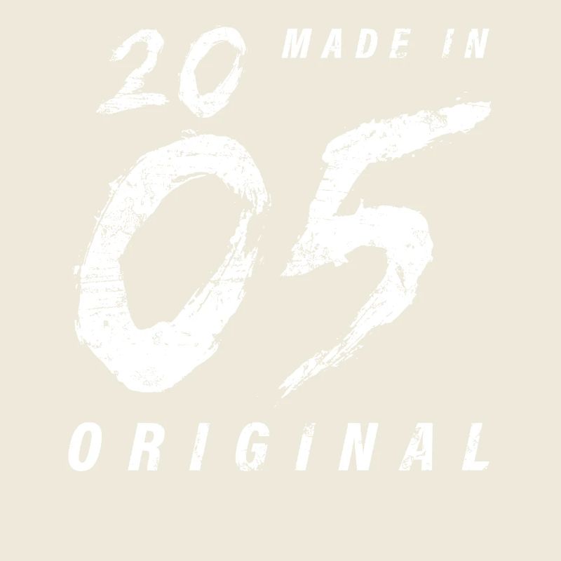Made In 2005 Original Birthday Grunge Distressed