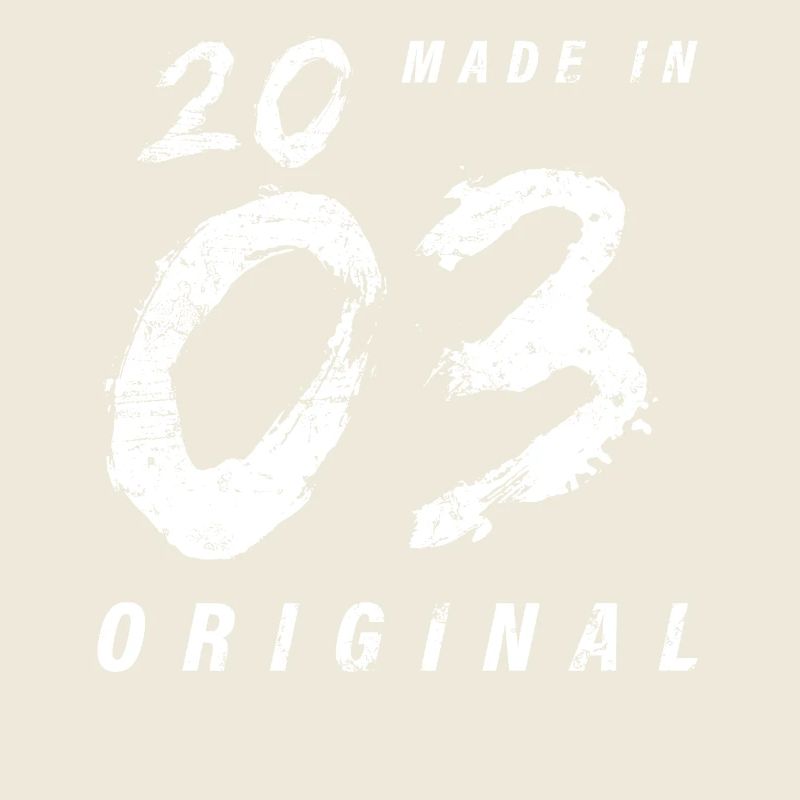Made In 2003 Original Geburtstag Grunge Distressed