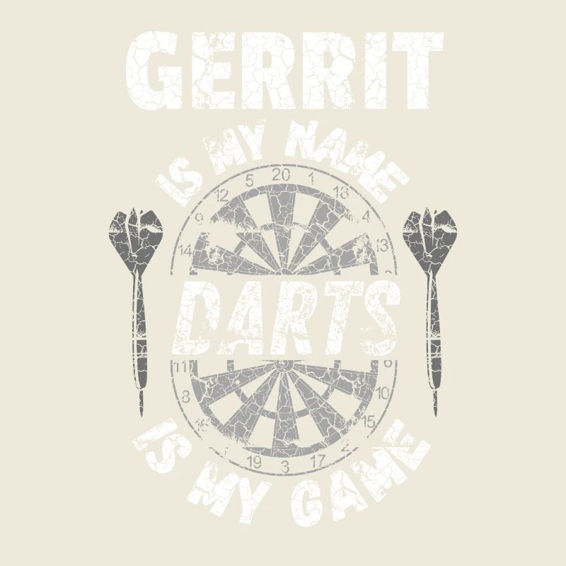 Personalised Darts shirt design Gerrit