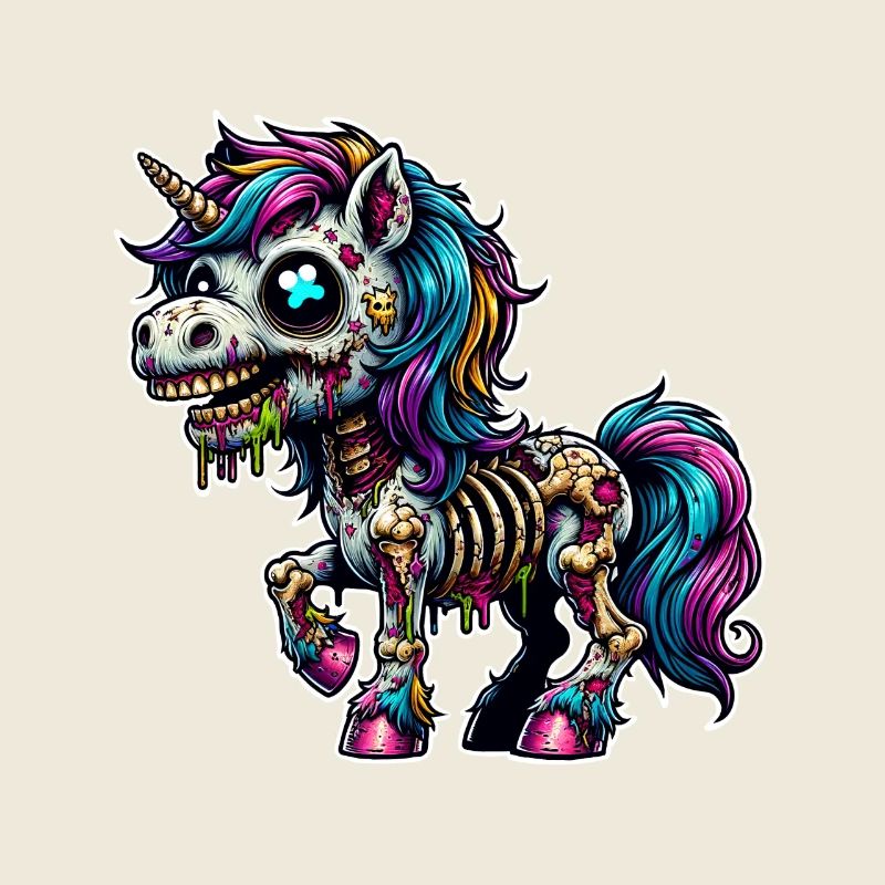 Einhorn Zombie