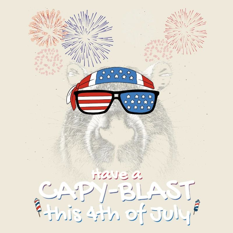 Capybara Proud Patriots - Amusez-vous bien avec Capybara