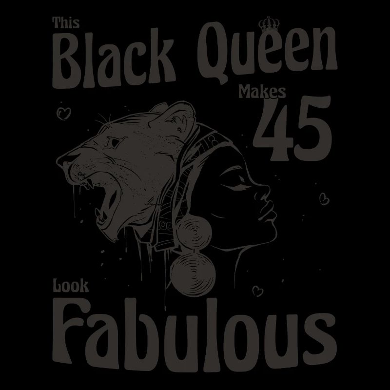 Cette reine noire donne un look fabuleux à 45 ans - 45e
